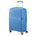 American Tourister Skořepinový cestovní kufr StarVibe M EXP 70/77 l - modrá
