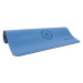 Gumová jóga podložka Sportago Indira 183x66x0,3cm - modrá - 4 mm