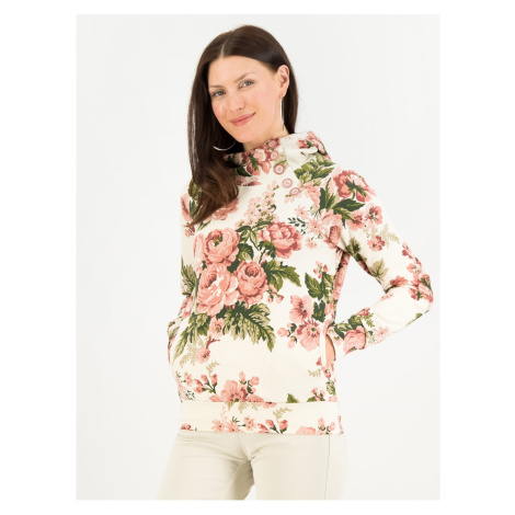 Creamy Women's Floral Sweatshirt Blutsgeschwister - Women