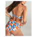 Swimwear Sicily Gather Brief sicily print SW1729