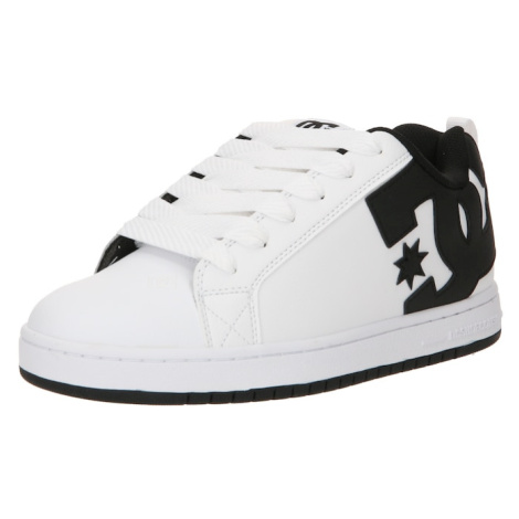DC Shoes Nízke tenisky 'Court Graffik'  čierna / biela