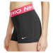 Dámske tréningové kraťasy NIKE W PRO 365 SHORT 3IN-024 BLACK ASTER PINK WHITE