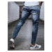 Štýlové modré džínsy