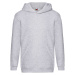 Szara bluza dziecięca Hooded Sweat Fruit of the Loom