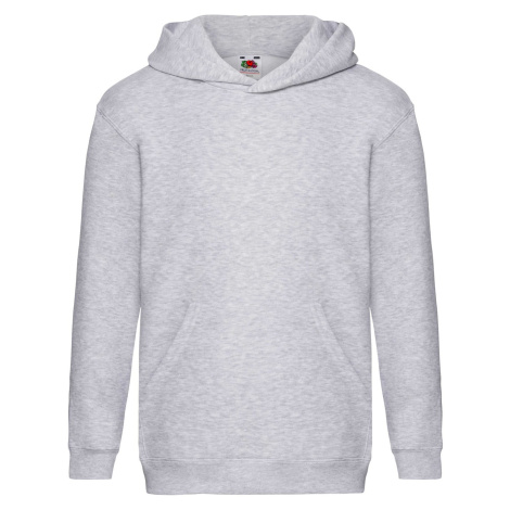 Szara bluza dziecięca Hooded Sweat Fruit of the Loom