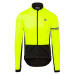 AGU Cyklistická zateplená bunda - WINTER ESSENTIAL - čierna/žltá