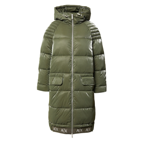 ARMANI EXCHANGE Zimný kabát 'CABAN'  zelená