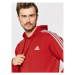 Adidas Mikina Essentials Fleece 3-Stripes GU2523 Červená Regular Fit