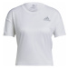 ADIDAS SPORTSWEAR Funkčné tričko  striebornosivá / biela