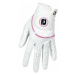 Footjoy Weathersof Golf White/Pink Ľavá ruka Dámske rukavice