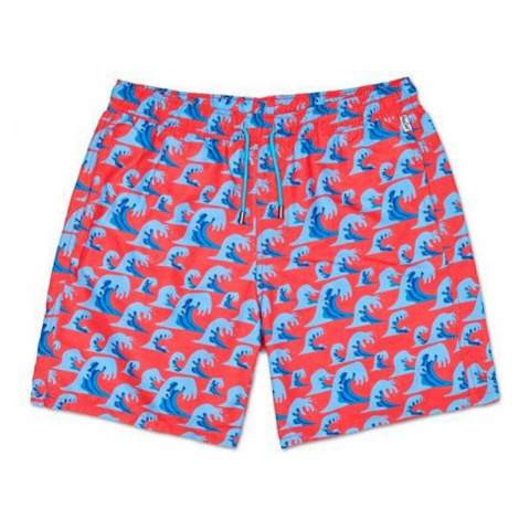 Happy Socks Wave Long Swim Shorts