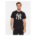 47 Brand Tričko New York Yankees BB017TEMIME568336JK Čierna Regular Fit