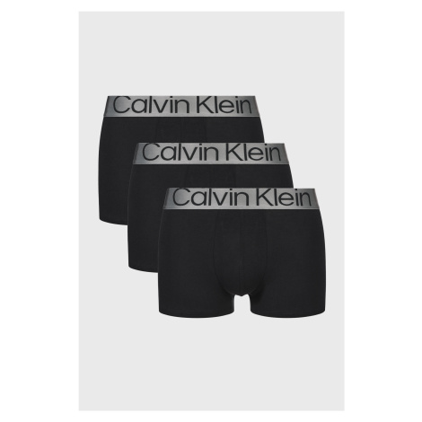3PACK Boxerky Calvin Klein Steel Coton