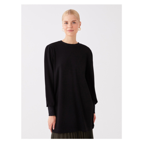 LC Waikiki Crew Neck Plain Long Sleeve Women's Tunic