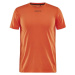 Craft ADV ESSENCE SS TEE M Pánske funkčné tričko, oranžová, veľkosť