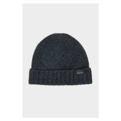 ČAPICA GANT FLUFFY WOOL BEANIE ANTRACIT MELANGE