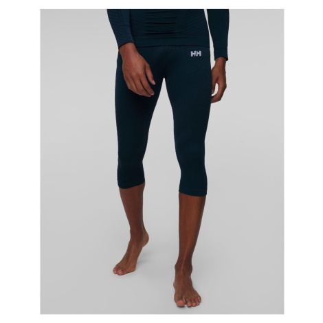 Pánske Tmavomodré 3/4 Termo Legíny Helly Hansen H1 Pro Seamless Graphene Pant