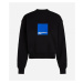 Mikina Karl Lagerfeld Jeans Klj Regular Logo Sweat Black