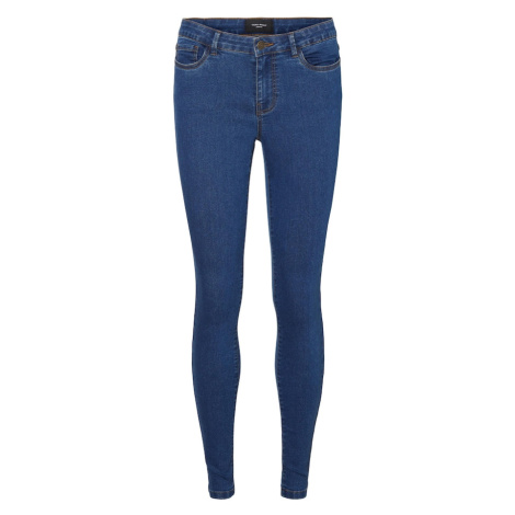 Modré dámske jeggings