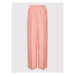 Sisley Bavlnené nohavice 48J6LF012 Ružová Regular Fit