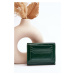 Women's wallet made of dark green Joanela eco-leather