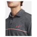 Tmavosivé športové tričko Under Armour UA Playoff 3.0 Stripe Polo