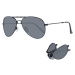 Aviator slnečné okuliare AVGSR 5BK 63 - Unisex