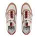 Calvin Klein Jeans Sneakersy Runner Sock Laceup Ny YW0YW00840 Biela