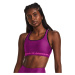 Podprsenka Under Armour Crossback Mid Bra Mystic Magenta