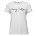 Tommy Hilfiger REG C-NK SIGNATURE TEE Dámske tričko, biela, veľkosť