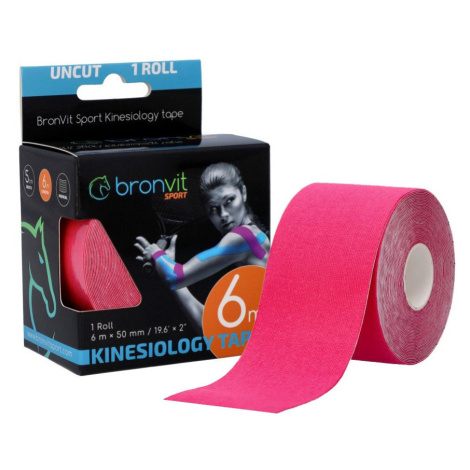 Tejpovacia páska BronVit Sport Kinesio Tape classic 5 cm x 6m Farba: ružová