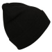 Willard ERNO Pletená bezšvová čiapka, čierna, veľkosť