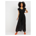 OCH BELLA sleeveless black women's overall