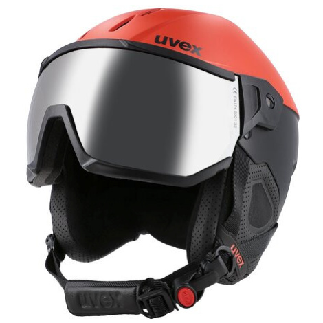 Uvex Lyžiarska helma Instinct Visior S56626070 Červená