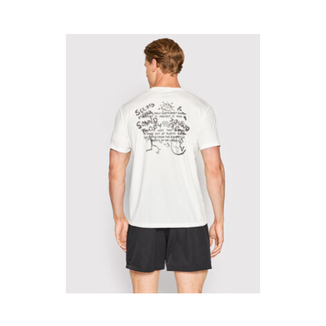 Asics Funkčné tričko Ocean Waste Run 2011C237 Biela Regular Fit