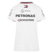 Mercedes AMG Petronas dámske tričko Driver white F1 Team 2024