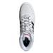 Rekreačná obuv ADIDAS Hoops 2.0 Mid cloud white legend ink scarlet