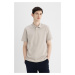 DEFACTO New Regular Fit Short Sleeve Polo T-Shirt