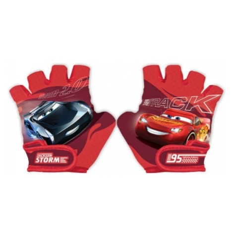 Disney CARS III Detské rukavice na bicykel, červená, veľkosť 4-6Y