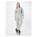 Nike Sportswear Nohavice 'Emea'  sivá melírovaná / biela