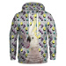 Aloha From Deer Crazy Parrot Hoodie HK AFD030 White