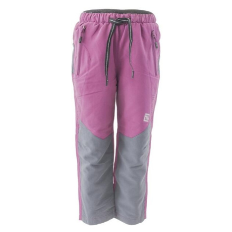 Pidilidi OUTDOOR PANTS Dievčenské outdoorové nohavice, fialová, veľkosť