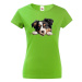 Dámské tričko s potlačou Severoamerický pastiersky pes- vtipné tričko