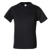 Tee Jays Detské tričko TJ1100B Black