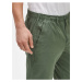 Nohavice slim easy e-waist pants in GapFlex Zelená