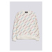 Mikina Karl Lagerfeld Aop Future Logo Sweatshirt Biela