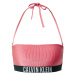 Calvin Klein Swimwear Bikinový top 'Intense Power'  ružová / čierna / biela