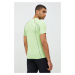 Bežecké tričko 4F zelená farba, s potlačou