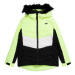 Dievčenská lyžiarska bunda 4F JUNIOR TECHNICAL JACKET-JAW23TTJAF296-72N-LEMON NEON