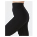 Vilgain Seamless Ribbed Leggings – black